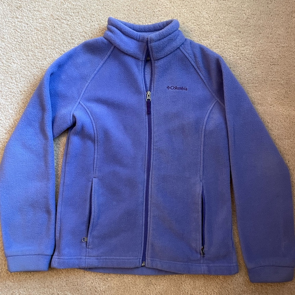 Columbia Purple Fleece Jacket